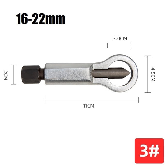 9-27mm Broken Damaged Corroded Stuck Nut Remover Tool Splitter Splitting