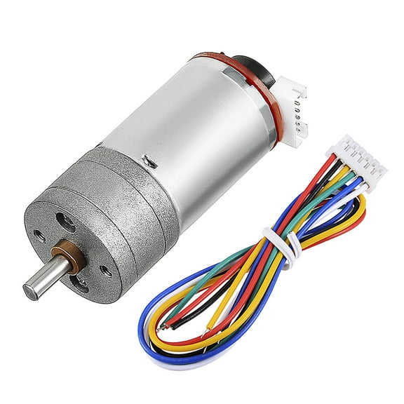 9.28:1 Gearmotor with Encoder DC 12V 463RPM Encoder Gear Motor