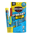 thumbnail image 1 of Jack Link’s x MrBeast Teriyaki Beef Sticks, 9.20 Ounce, 10 count of .92 Ounce meat sticks, 1 of 8