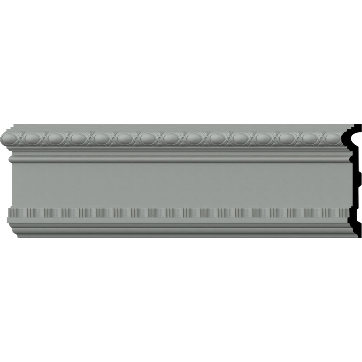 White High Density Urethane Crown Panel Moulding