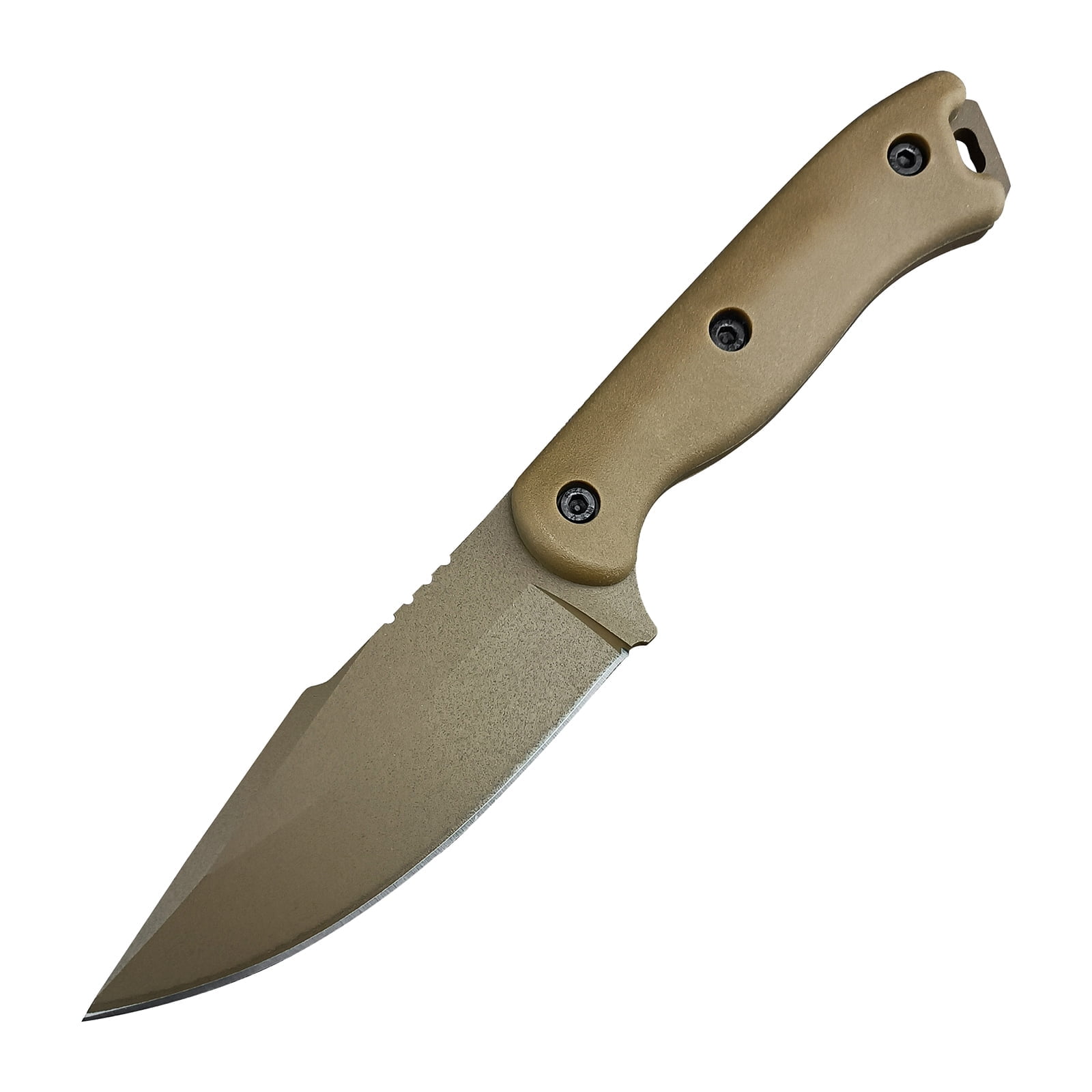 9.3 In Fixed Blade Knife, Full Tang Survival Knife with Sheath, Camping and Bushcraft Knife