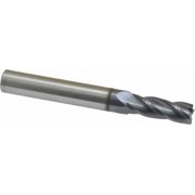 9/32", 3/4" LOC, 5/16" Shank Diam, 2-1/2" OAL, 4 Flute, Solid Carbide Square End Mill