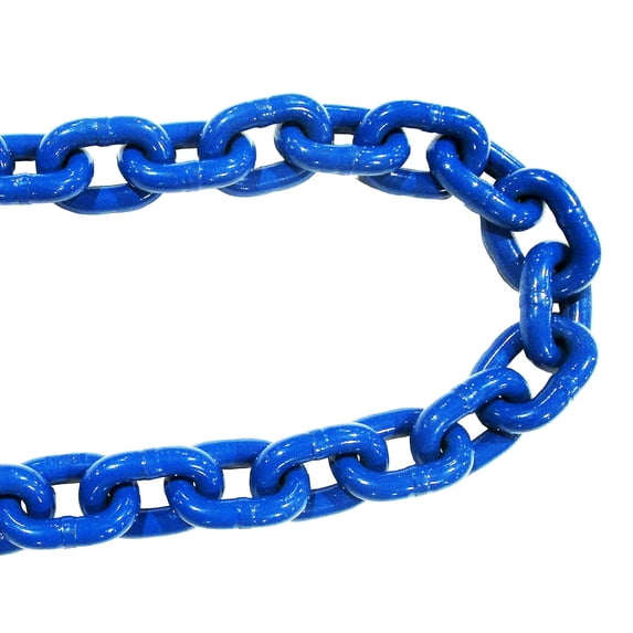 9/32 x 15 FT Grade 100 Alloy Rigging Chain | Lifting Towing Excavator Construction | Pro HD Quality | Industrial | 4,300 LBS Working Load