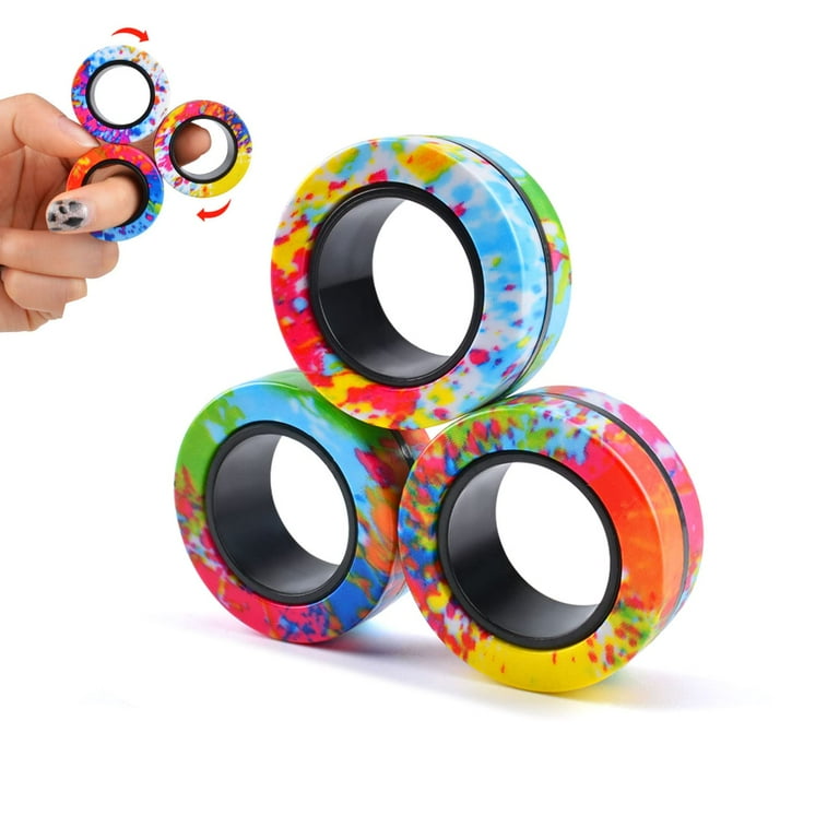 Magnetic fidget spinner rings deals