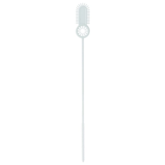 9.4" Plastic Drinking Straw Cleaning Brushes,Water Bottle Cleaner,Bottle Brush Set,Reusable Straw Cleaner Brush for Tumblers,Glassware,Vases and Narrow Neck Containers,Soft and Bendable,2Pcs,Sky Blue
