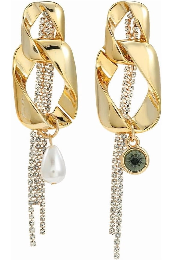 9.4 * elegant sophisticated 2.6cm European and American women's multi-layer long tassel earrings party accessories[a587]