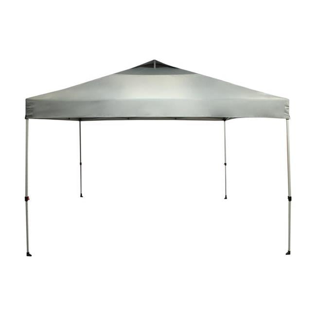 Gray 12 x 12 ft. One Touch Polyester Canopy Tent