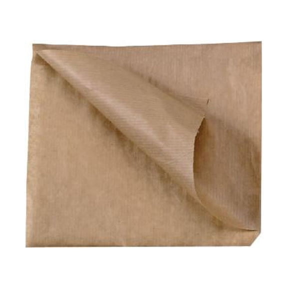 9.4 x 9.4 in. Brown Kraft Fryer Bag