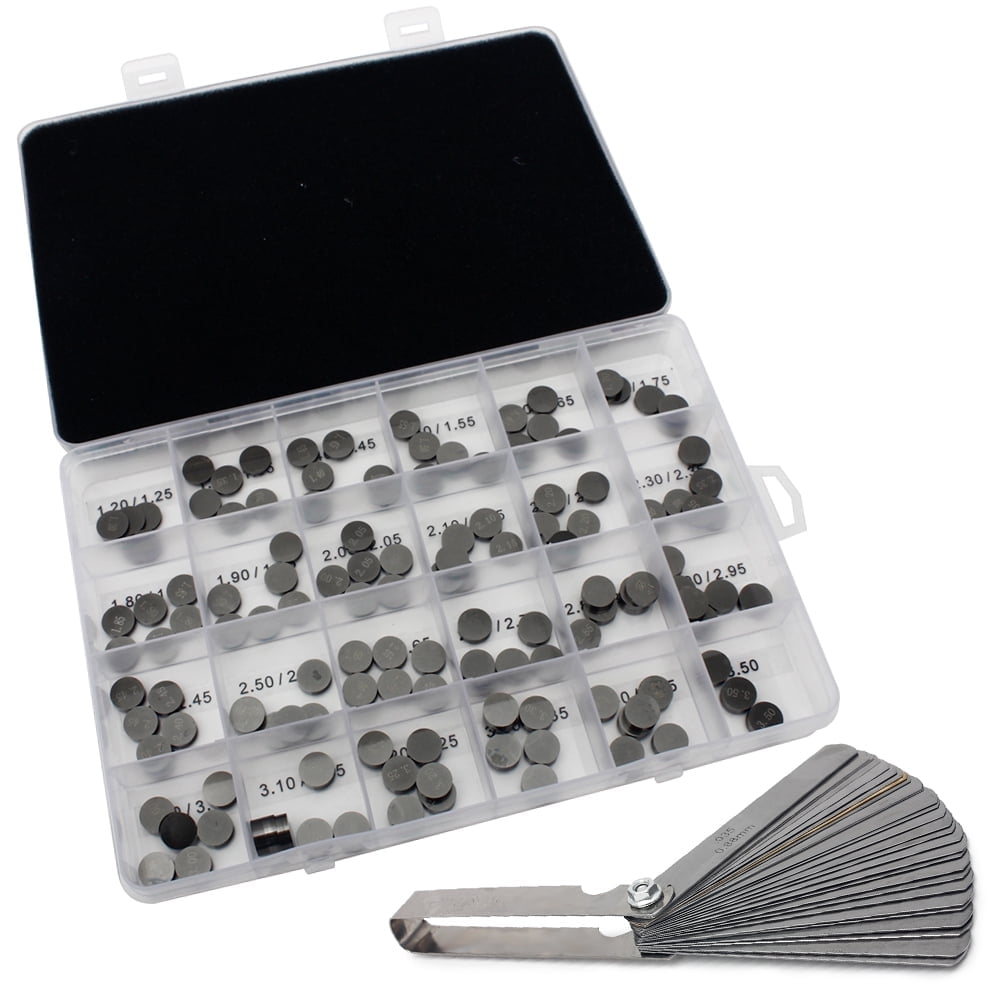 V5点セットMMガール 9.48mm 141pcs Valve Shim 32 Blade Feeler Gauge for Suzuki LTZ LT-Z