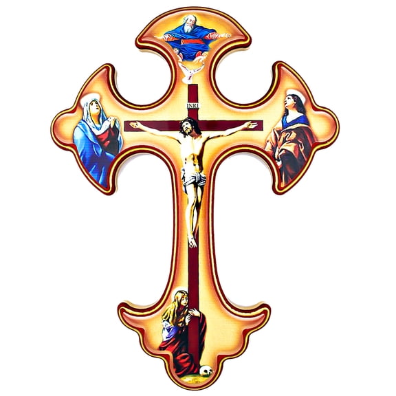 9.5" Holy Trinity Crucifix