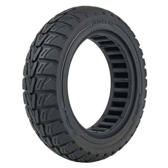 9.5 Inch 9.5*2.5 Color Solid Tyre 9.5X2.50-6.1 for Niu Kqi3 Electric Scooter Black