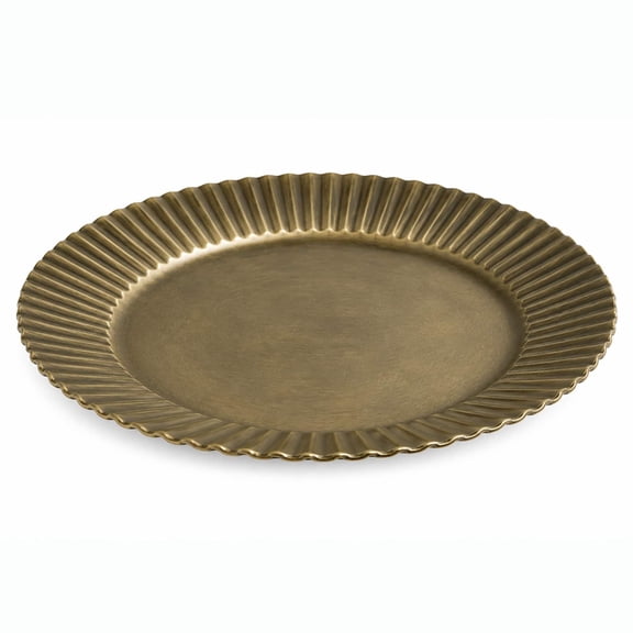 9.5" Round Fluted Tabletop Tray by Ashland®