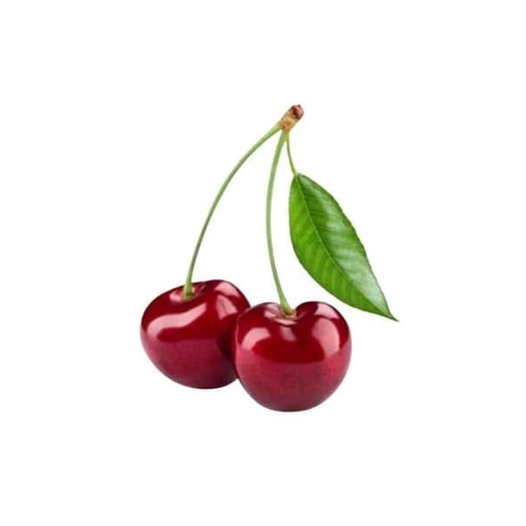 Cherry Design Edible Icing Image Cake Topper, by Tnct.