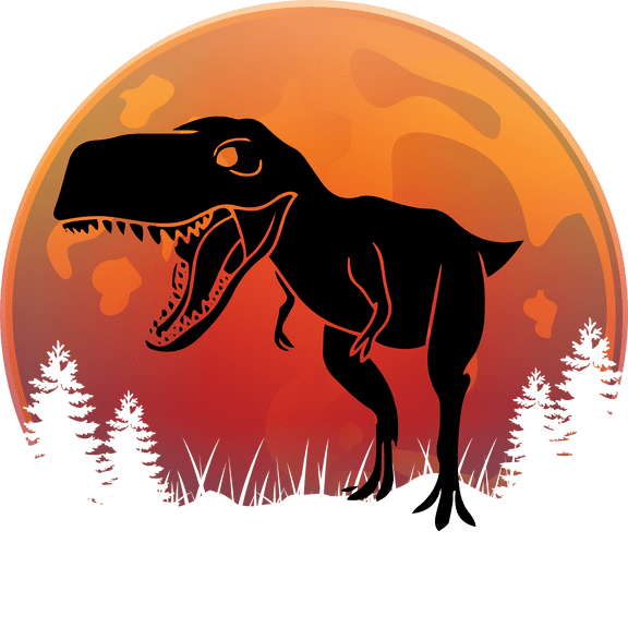 Trex Themed Birthday Dinosaur Party Edible Icing Image Cake Topper, by Tnct.