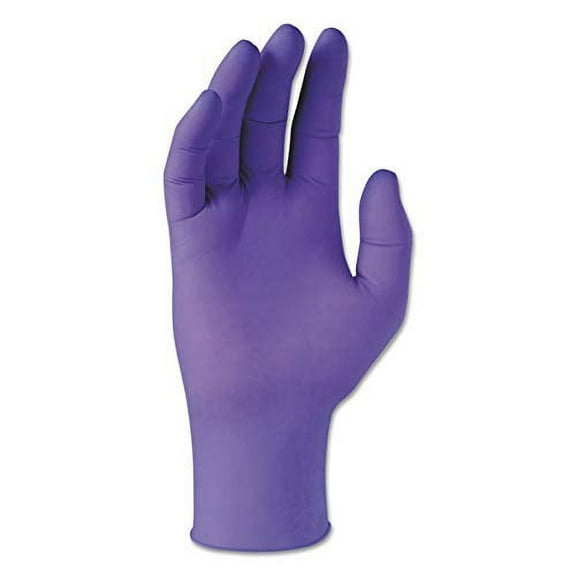 9.5" SIZE SMALL SAFESKINPURPLE NITRILE EXAM GL