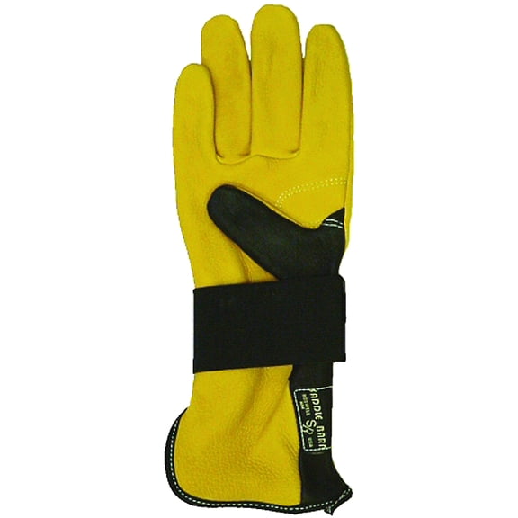 9.5 Size Saddle Barn Pro Rodeo Bull Riding Gloves Deer Skin - Right Hand