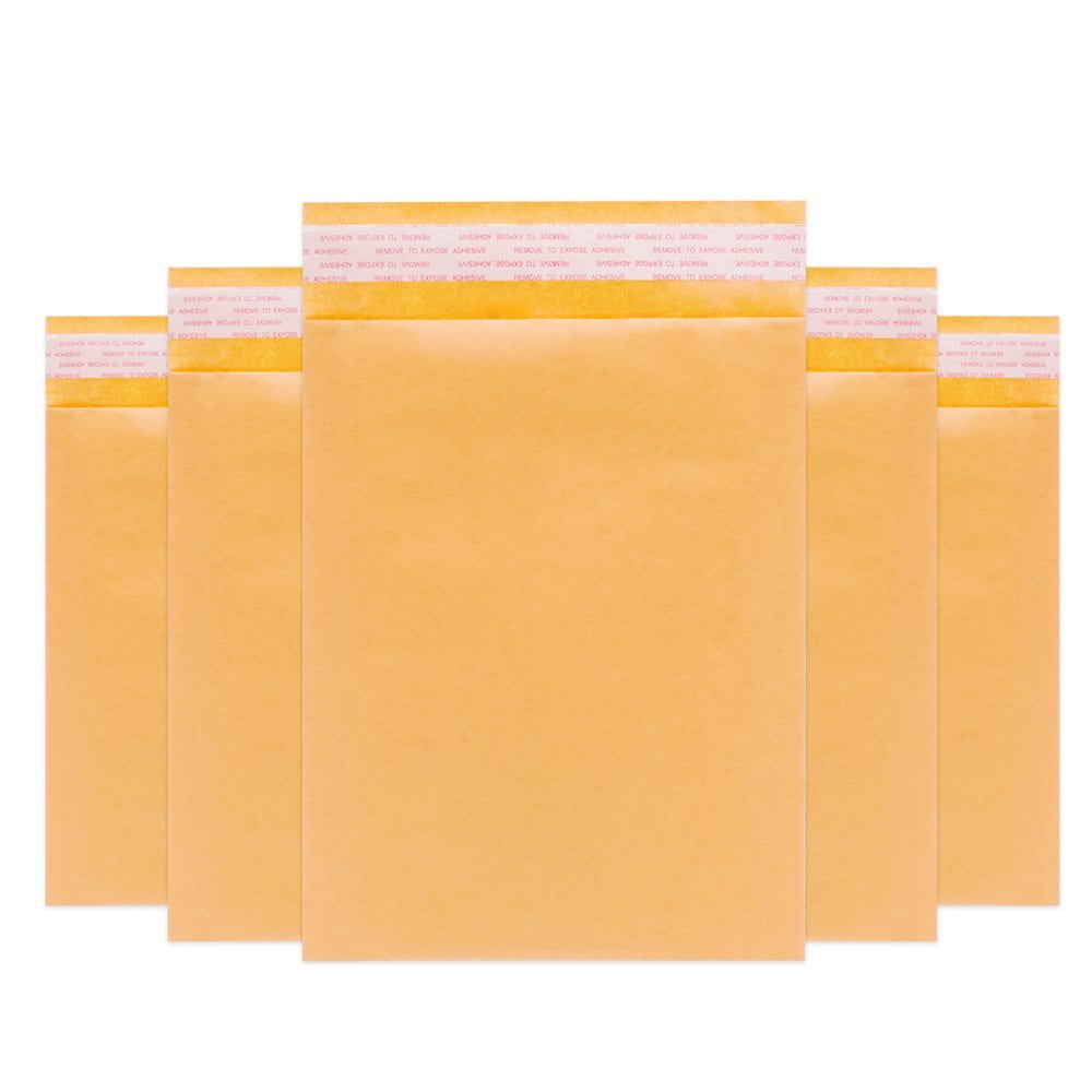 9.5 X 14 100 Pcs Premium Kraft Bubble Cushioned Mailer