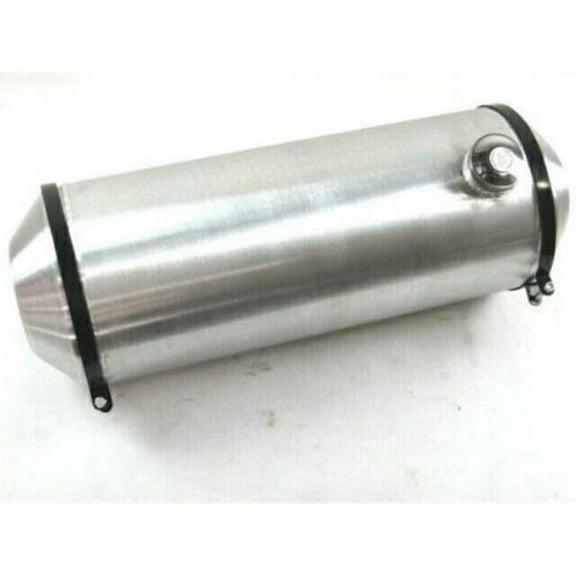 9.5 gal & 10 x 28.50 in. Round Aluminum Fuel Tank