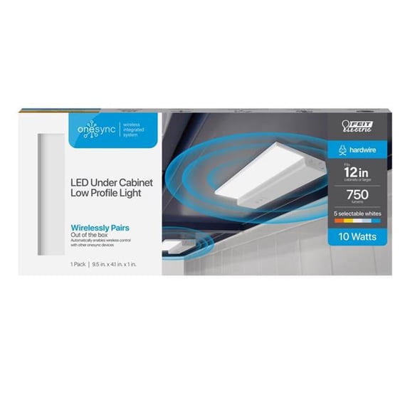 Feit 3027025 12 in. 750 Lumens White Hardwired LED Light Bar