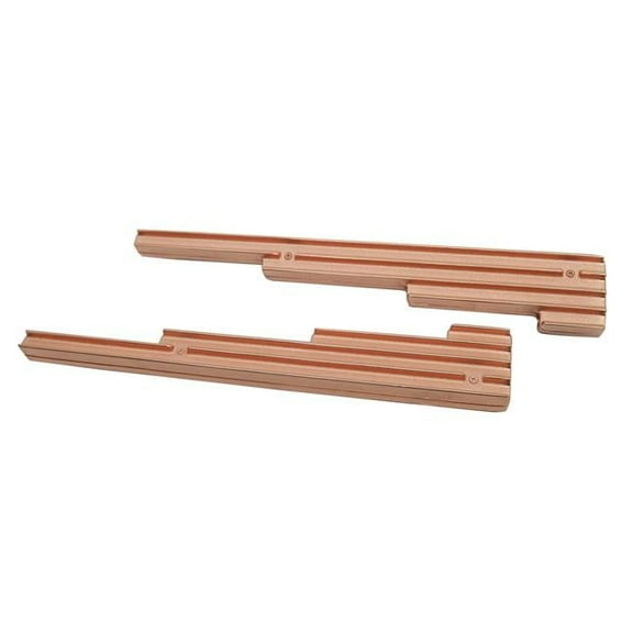 9.5 mm Aluminum Billet Wire Loom Set Finned - Copper