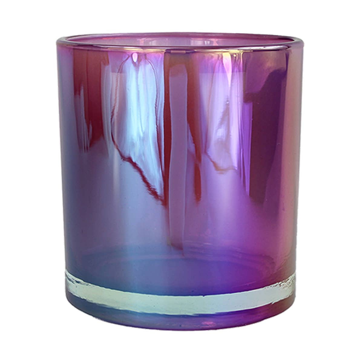 9.5 oz. Monticiano Iridescent Pixie Empty Candle Jar candle vessels for DIY candle-making projects (Box of 48)