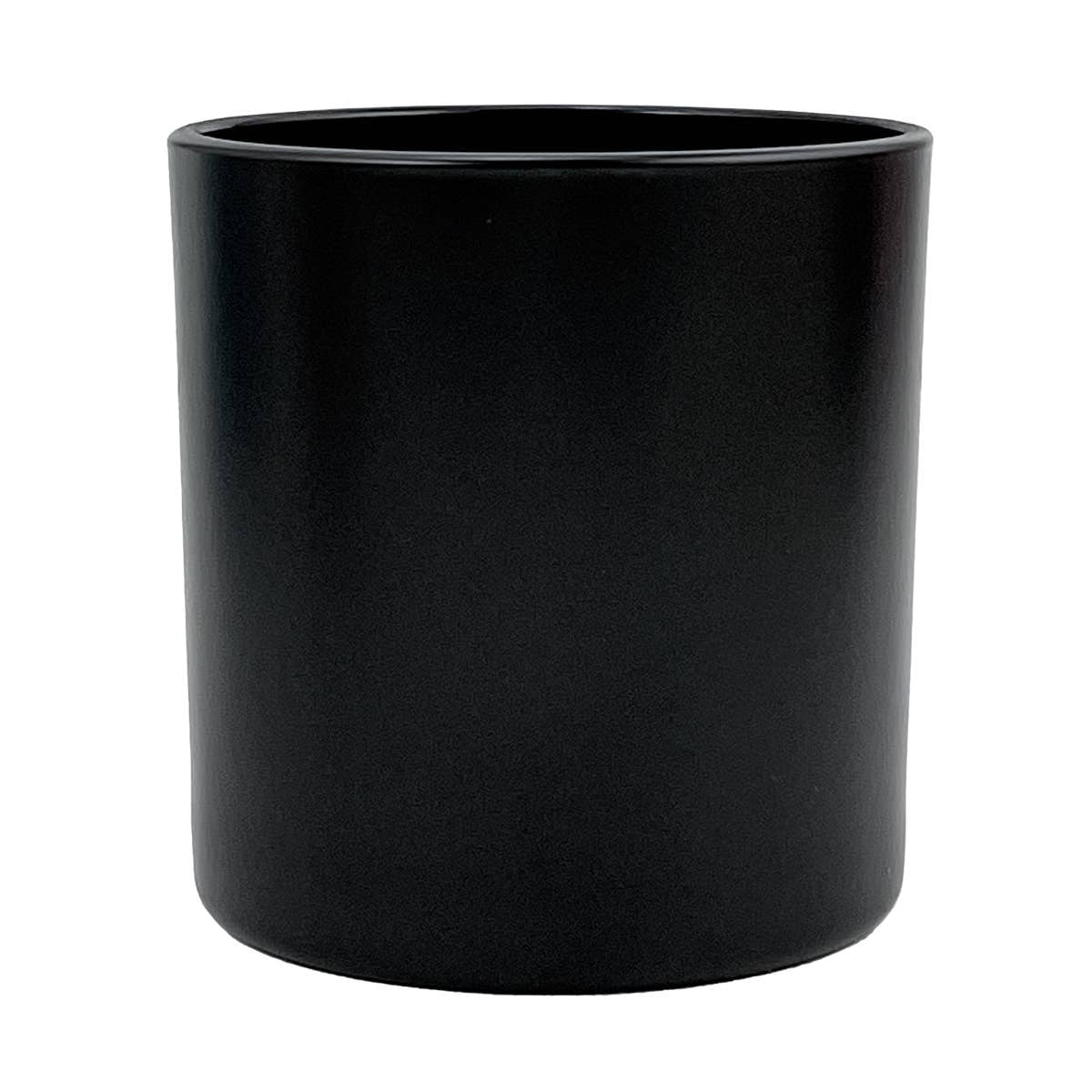 9.5 oz. Monticiano Matte Black Empty Candle Jar candle vessels for DIY candle-making projects (Box of 48)