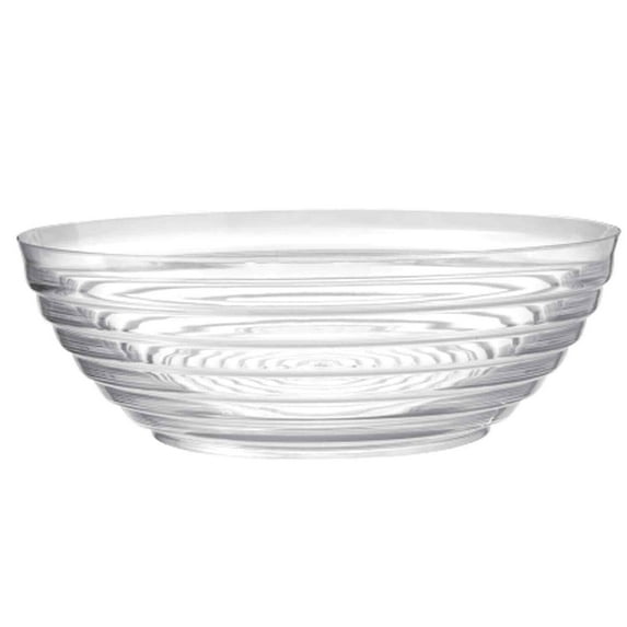9.5" wide 2 Qt ROUND PLASTIC Serving BOWLS Party Disposable TABLEWARE (12 Qty)