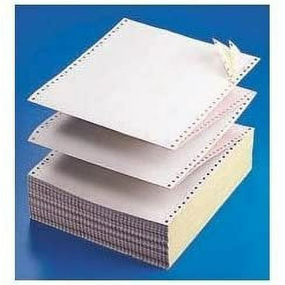 9.5" x 11" Premium Carbonless Computer Paper 1700 Sheets Color: White/Canary