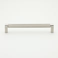 thumbnail image 1 of 9.56 in. Center Solid Knurled Bar Pull, Satin Nickel, 25 pack, 1 of 3