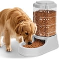 thumbnail image 1 of 9.5L Dog Feeders and Water Bowl Set for Large Dogs, 2.5 Gallon Automatic Water Dispenser, Gravity Dog Food Dispenser, 1 of 6