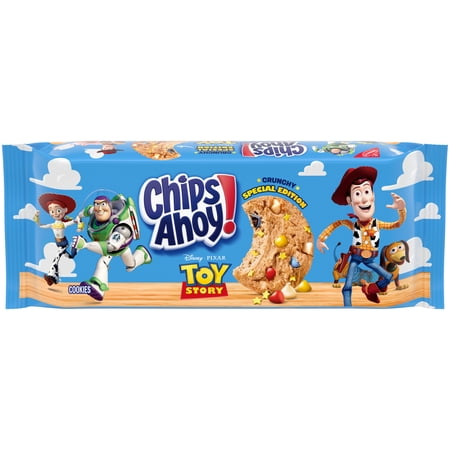 CHIPS AHOY! with Disney and Pixar's Toy Story Candy Blasts Fudgy Chocolate Chip Cookies, 9.5 oz