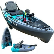 9.5ft Modular Fishing Kayak | Super Lightweight, 400lbs Capacity | Easy to Store - Easy to Carry | Beats Inflatables | No roof Racks - no Wall Racks | Adults Youths Kids | Sit on top