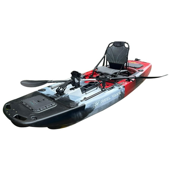 9.5ft Raider Modular Propeller Drive Pedal Fishing Kayak | 380lbs Capacity | 2 Piece