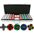 thumbnail image 1 of 9.5g 500pc Roman Times True Clay Poker Chip Set, 1 of 1