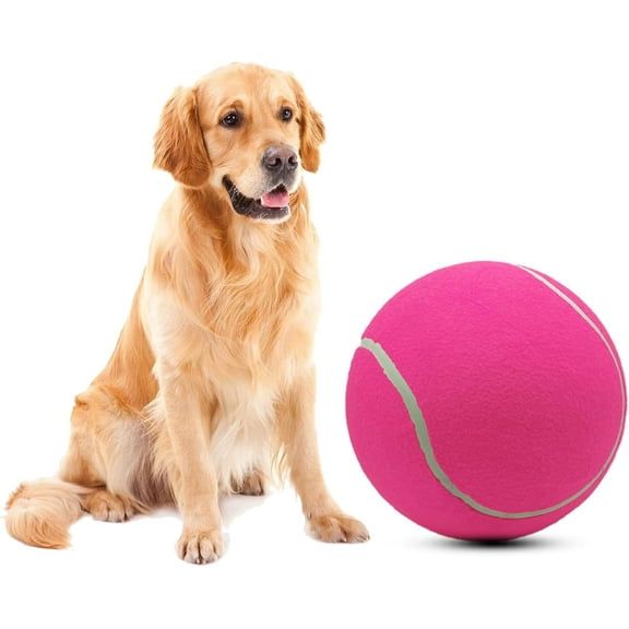 9.5inch Oversize Giant Tennis Ball Dog Tennis Ball Large Pet Chew Toy for Outdoor/Indoor Sports Dog Ball Gift