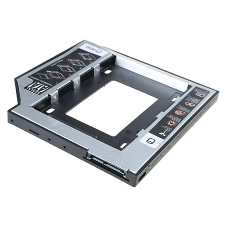9.5mm 12.7mm Hard Drive Caddys Case Adapter for Laptops Supporting SATAs SSD and HDDs Installation