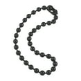 thumbnail image 1 of 9.5mm Extra Large Gunmetal Steel Ball Chain Mens Necklace with Extra Durable Color Protect Finish - 26 inches, 1 of 3