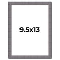 thumbnail image 1 of 9.5x13 Frame Blue Kingsley Pewter Solid Wood Picture Frame Width 0.75 Inches |Interior Depth 0.5, 1 of 8
