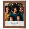 thumbnail image 1 of 9.5x13 Frame Brown Farmhouse Solid Wood Picture Frame Width 1.5 Inches | Interior Frame Depth 0.5, 1 of 8
