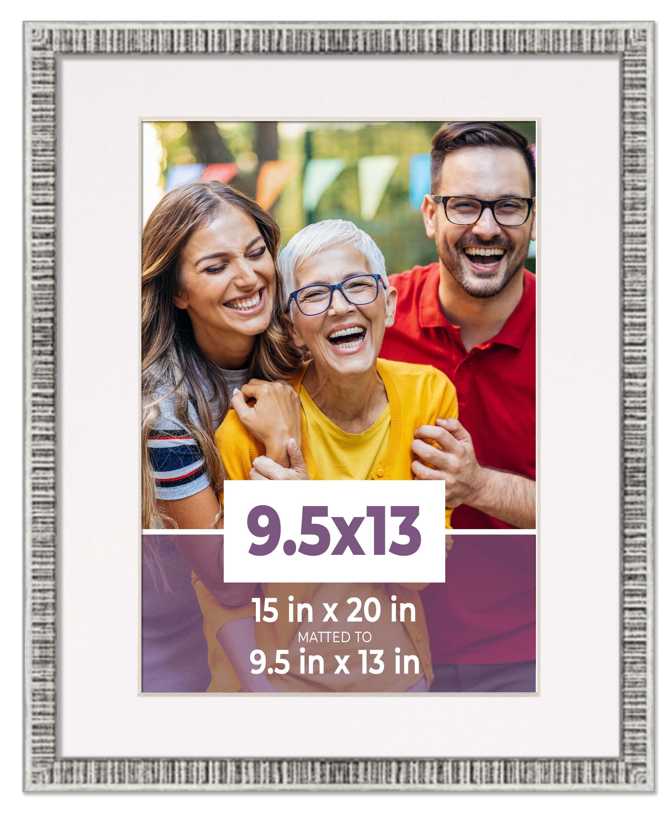 9-5x13-Frame-Silver-With-White
