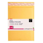 9.5x14.5 inches Kraft Bubble Mailer Self Seal Bubble Shipping Envelopes 100 Pack Padded Envelopes Thick Mailers Packaging for Small Business #4