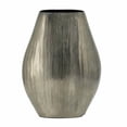 thumbnail image 1 of 9.5x5.5x12" Aluminum Layered Chisel Oval Vase&nbsp;, 1 of 7