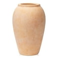 thumbnail image 1 of 9.6" Handmade Terracotta Vase Vintage Rustic Stoneware Ceramic Vases with Matte Textured for Home Decoration, 1 of 6