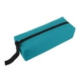 thumbnail image 1 of 9.6‘’x3.74''x2.75'' Small Tool Bag,Zipper Tool Pouch Heavy Duty,Utility ToolBag with Carrying Handle,Tools Storage Organizer for Electrician Mechanic,Multipurpose Zipper Bags Tools for Men(Blue), 1 of 9