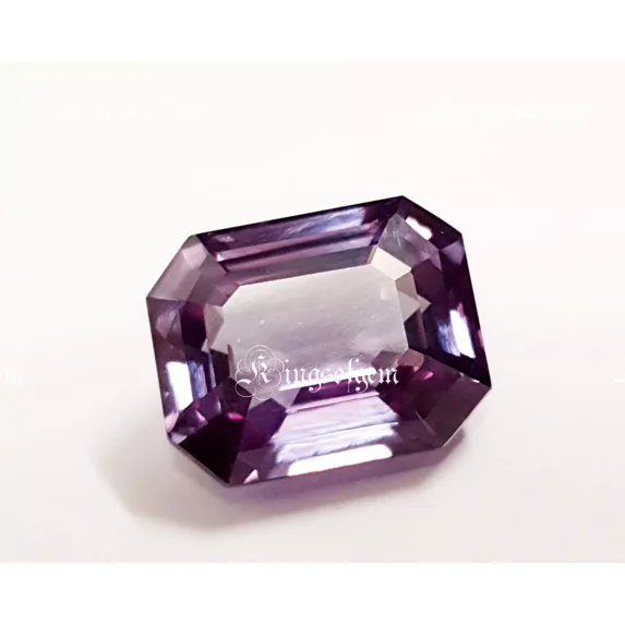 9.60 Carat Synthetic Color Change Alexandrite Octagon Shape Gemstone!!!