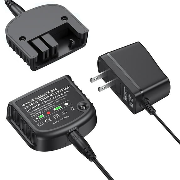 9.6V-18V Battery Charger for Black & Decker HPB18 HPB18-OPE FSB18 HPB14 HPB12