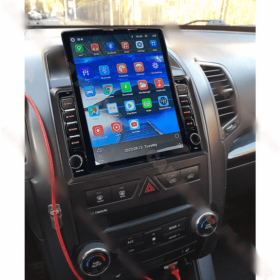 9.7 Inch Android 15 Car Radio GPS Navigation Fit For Kia Sorento 2011 2012 2013 2014 2015 - 4GB+64GB, with Apple CarPlay/Android Auto, WiFi Bluetooth RDS DSP SWC