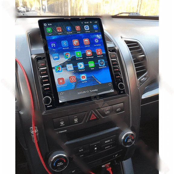 9.7 Inch Android 15 Car Radio GPS Navigation Fit For Kia Sorento 2011 2012 2013 2014 2015 - 4GB+64GB, with Apple CarPlay/Android Auto, WiFi Bluetooth RDS DSP SWC