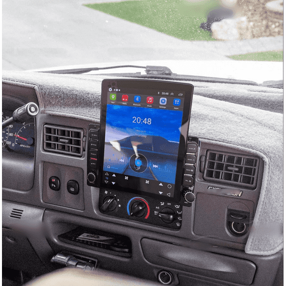 9.7 Inch Android 15 GPS Car Stereo - Fit For Ford Excursion 2000-2005, 4GB+64GB, with Apple CarPlay/Android Auto, WiFi Bluetooth RDS DSP Steering Wheel Control