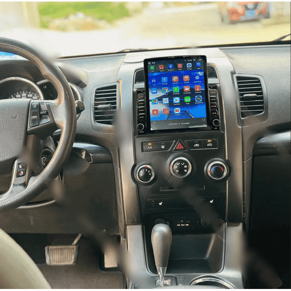 9.7 Inch Android 15 GPS Car Stereo - Fit For Kia Sorento 2011-2015, 4GB+64GB, with Apple CarPlay/Android Auto, WiFi Bluetooth RDS DSP Steering Wheel Control